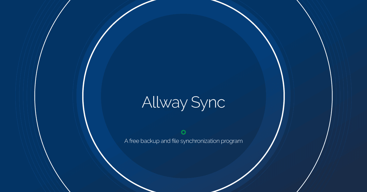 allway sync windows 10
